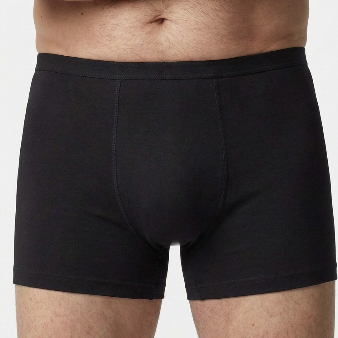 Le caleçon absorbant anti-fuites